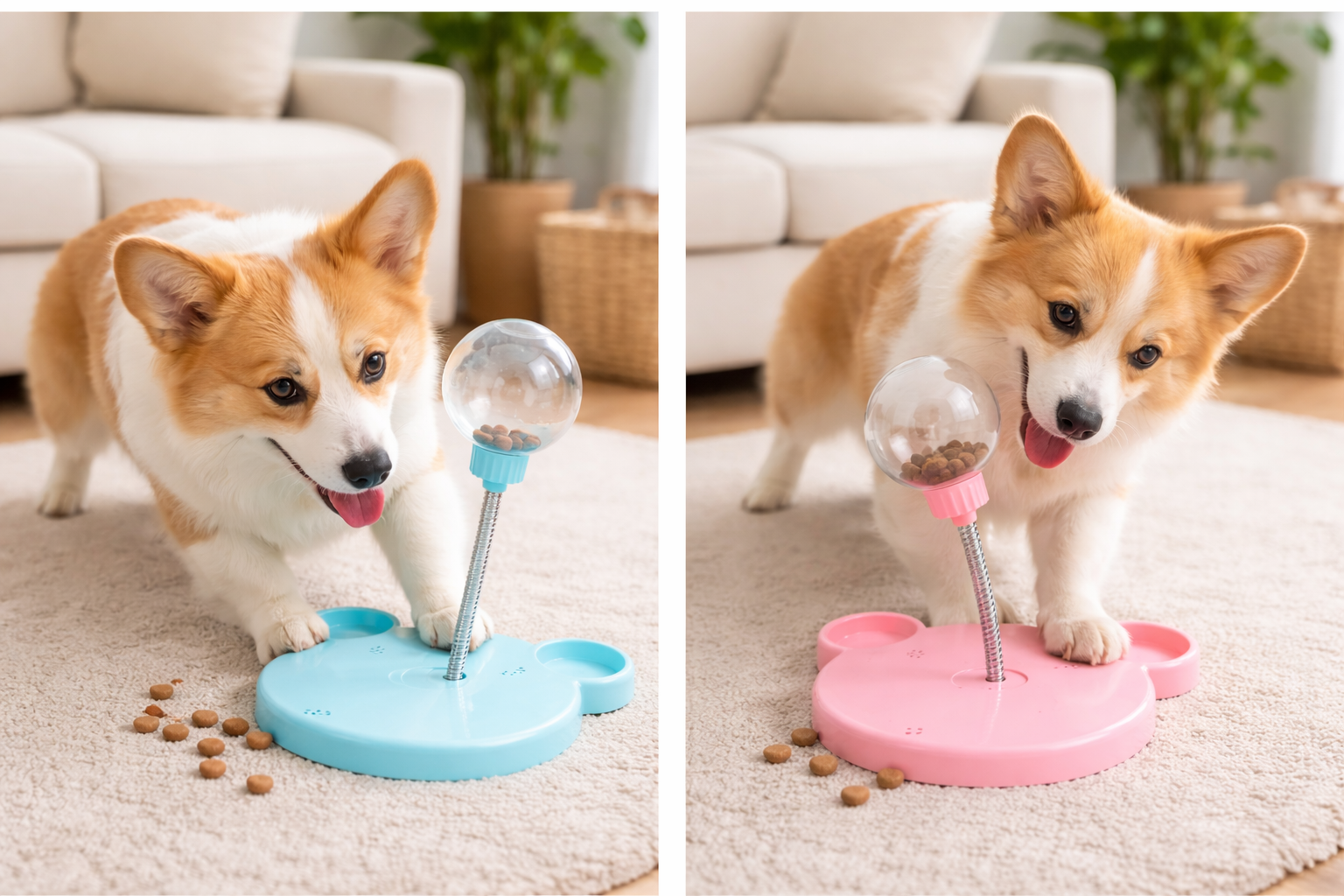 Boule intéractive de nourriture